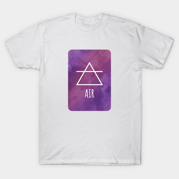 Air element symbol T-Shirt by SweetLog